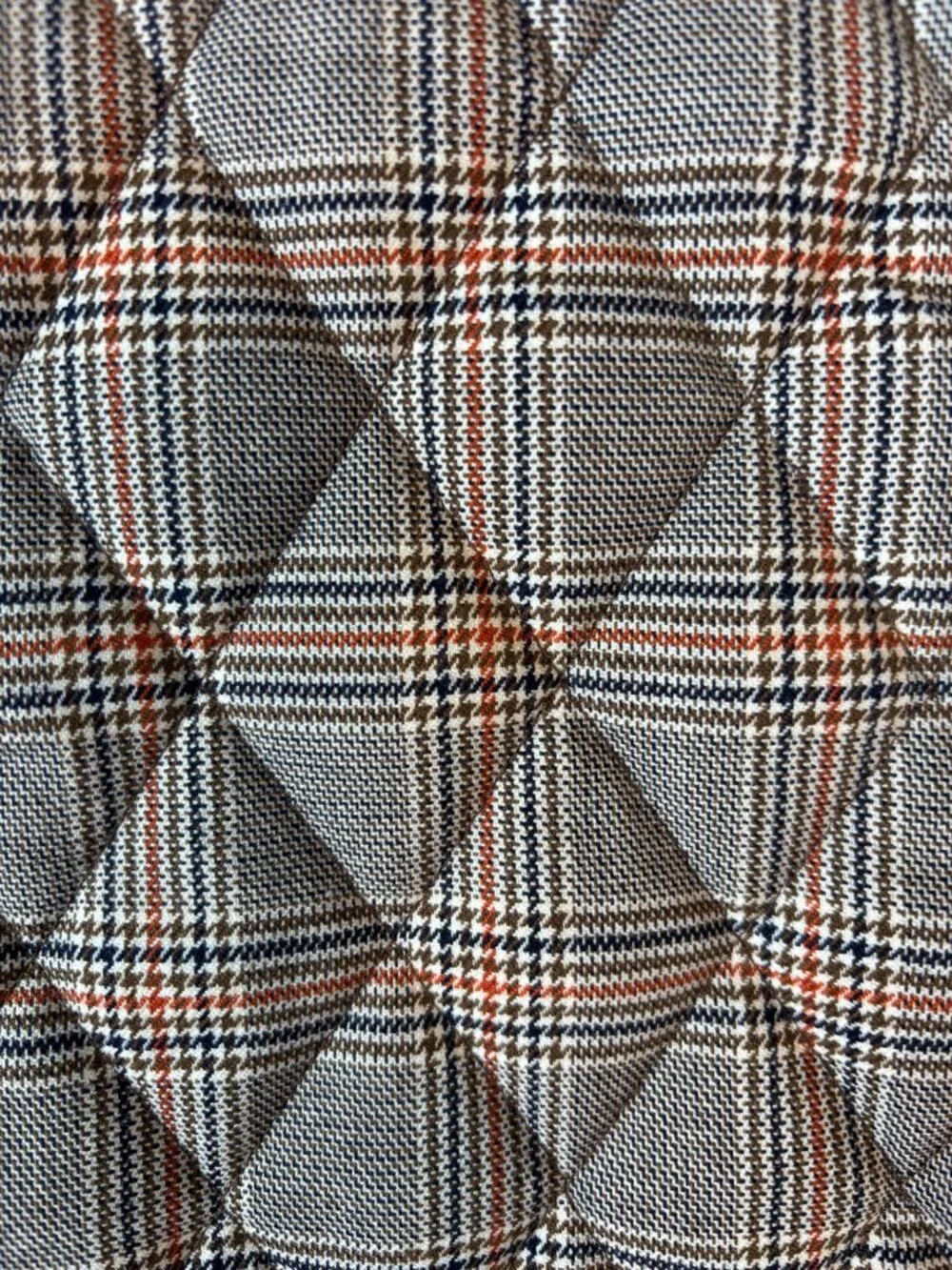 Bundle 2/$30! Janie and Jack Boys Quilted Plaid Vest Gray 5-6 yrs